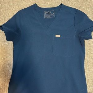 Figs deep reef Catarina top size XS